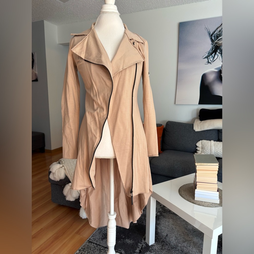 Tan Utility Jacket for Women